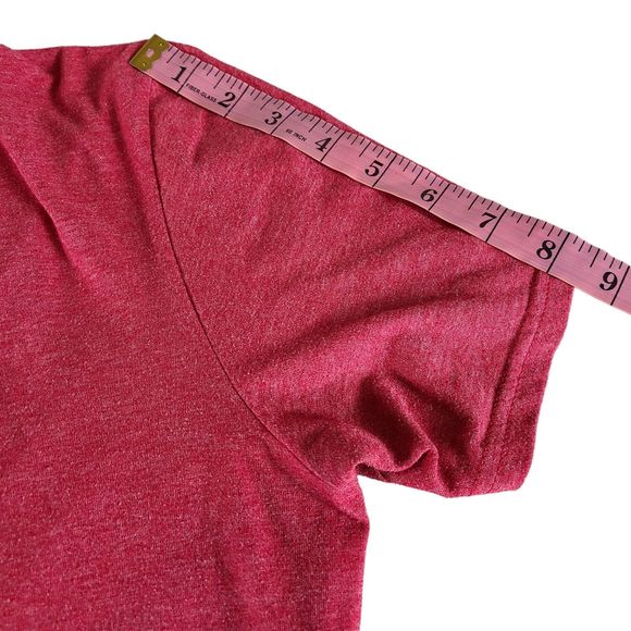 Friends Televsion Series Retro 90's Unisex Graphic Faded Red Tee Size Large - Picture 9 of 10